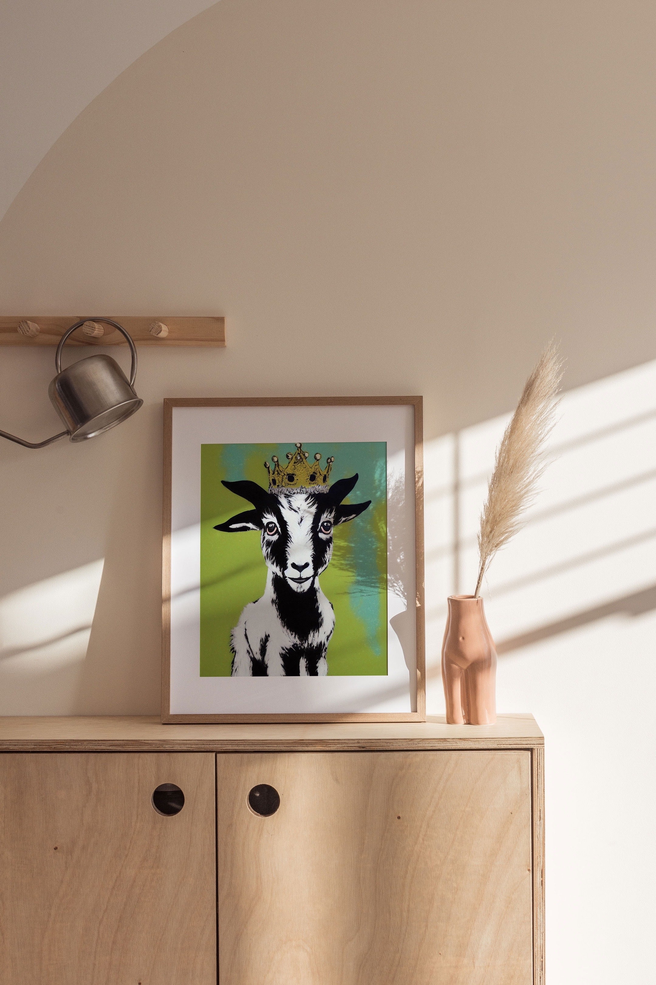 How goat wall art can help bring positive energy to your space – Anne ...