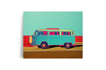 VOLKSWAGEN VW VAN POSTER