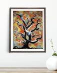 WHITE OAK TREE POSTER